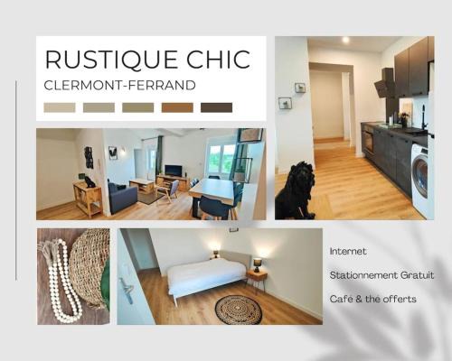 Clermont-Ferrand Apartment | Joli Appart Le Rustique chic