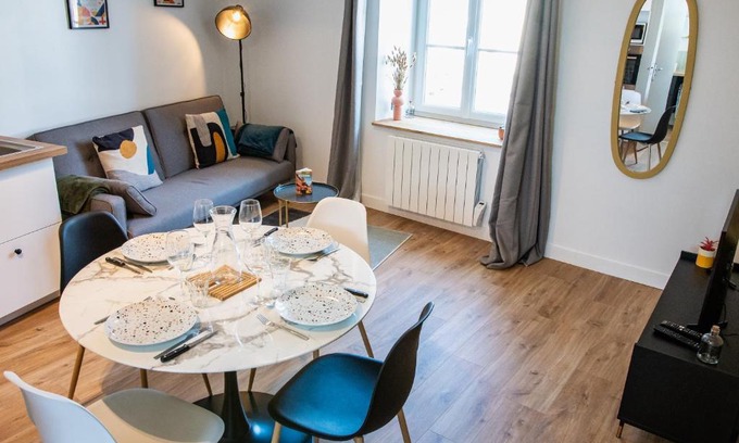 Hennebont Apartment | Joli T2 - Hennebont centre