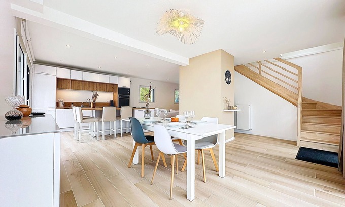 Bohars Condo | Jolie maison neuve, 2 chambres, terrasse et jardin