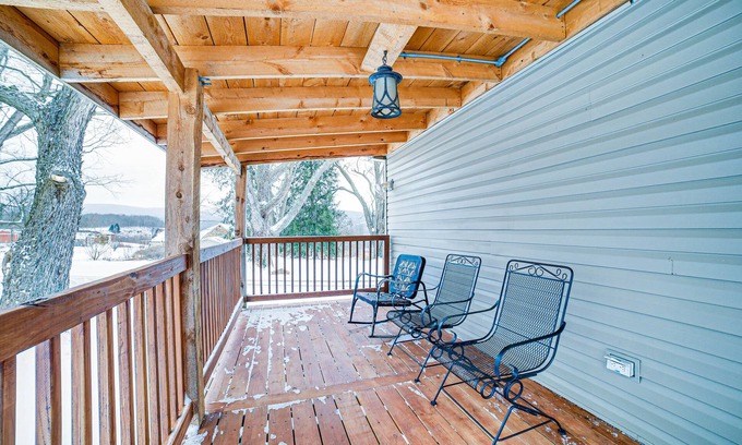 Jones Mills House | Jones Mills Vacation Rental: Near Skiing & Hiking!