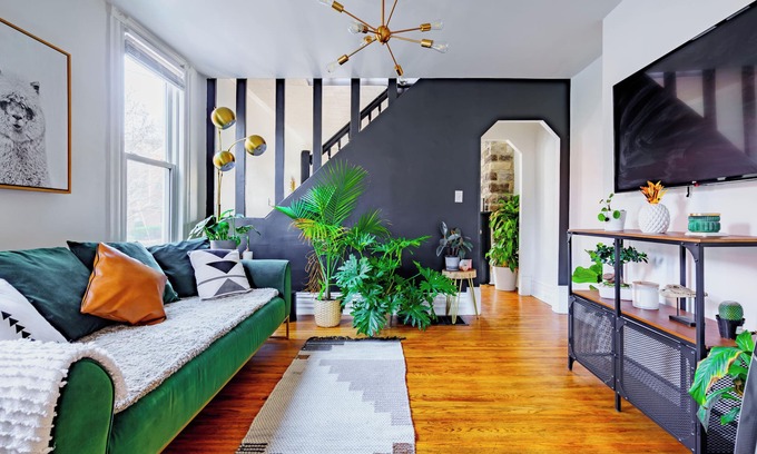 Victorian Village House | Jungle House Luxury Stays - Downtown Columbus & Short North