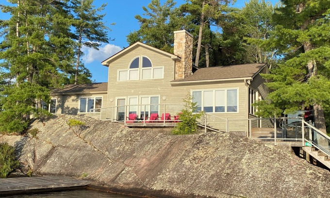 Douro-Dummer Cottage | Juniper Island on Stoney Lake. West facing. Very close to tennis, sailing, golf.