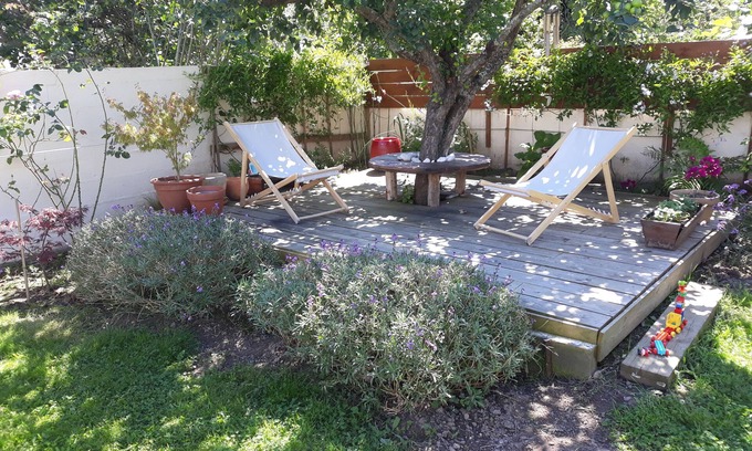 Port-Louis House | Just a 5-minute walk from the beaches and a historic city, our home!