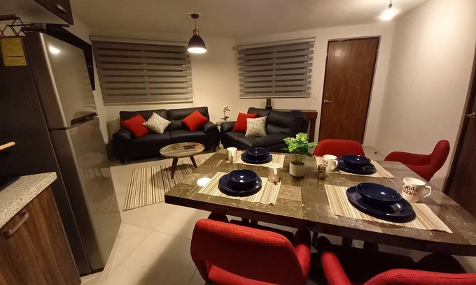 San Juan de Dios Apartment | Just in Midtown + A/C + Pool+ Gym + Security