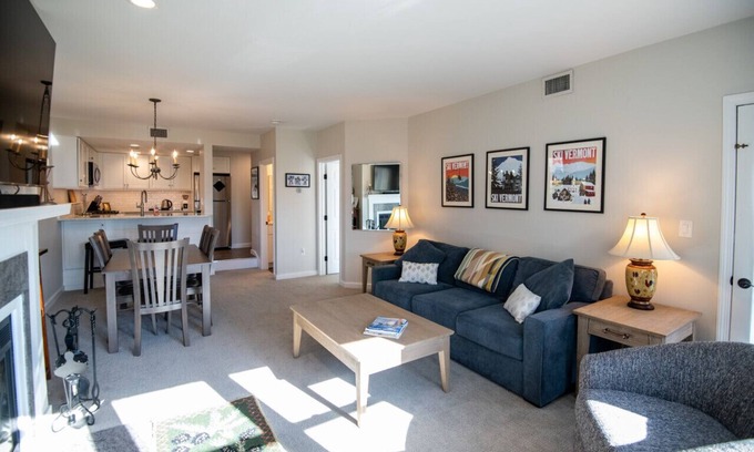 Ludlow House | Just steps to the trail enjoy the best location in Winterplace ski community