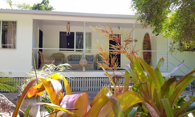Eurong House | K'GARI (FRASER ISLAND), The Taxi House. Sleeps 9 people. situated in Eurong
