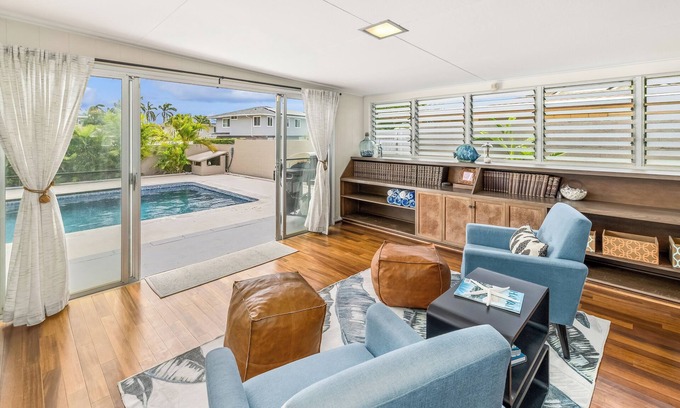 Kahala House | Kahala Cottage by Gather: Cottage w/Private Pool, A/C, Walk to Beach and Shops