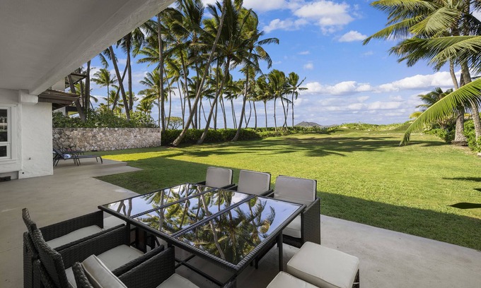 Kailua Villa | Kailua Hale Kahakai by Gather: Lux Oceanview Villa w/Beach, Walk to Attractions