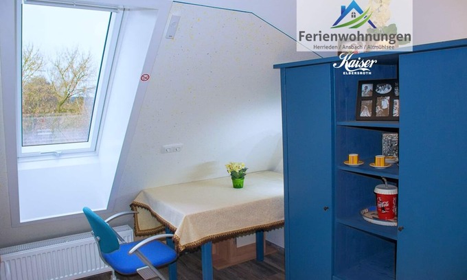 Elbersroth Resort | Kaiser's single room 2 - apartment in Franconia (Herrieden), for 1 person