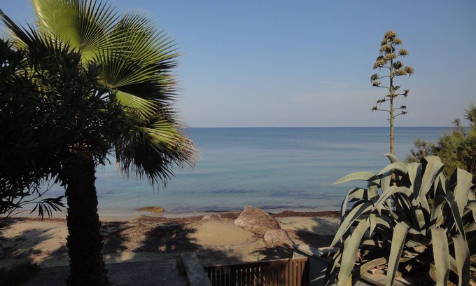 Preveza Villa | Kalamitsi Villa - Seafront House-Villa in Ionian sea surrounded by Fruit-grove