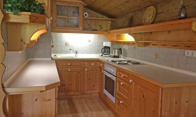 Aschau im Chiemgau Apartment | "Kampenwand" Ferienwohnung II°, 56 qm, extra Schlafzimmer, Wohn-/Schlafzimmer und Balkon°