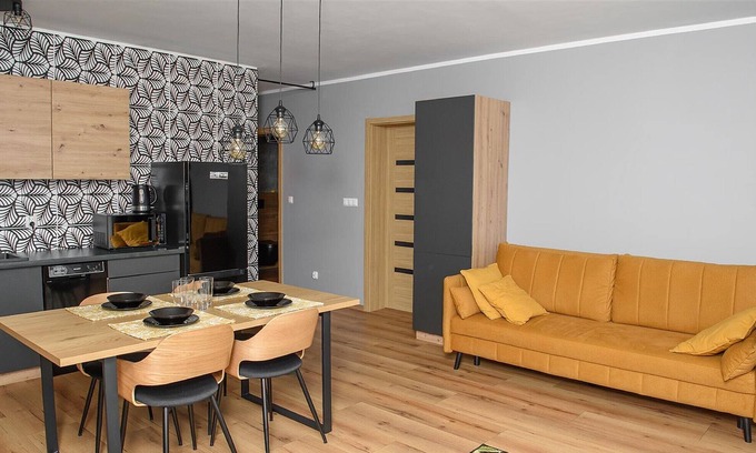 Puck Apartment | Kaprów 1 | 1 Bedroom, Balcony, Parking | Puck