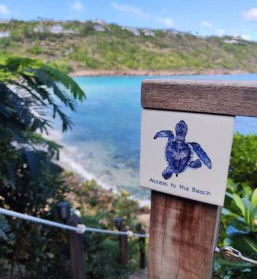 Marigot Apartment | KARETS VIEW les pieds dans l eau - feet in water