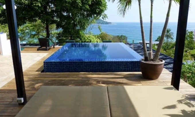 Kata Condo | Kata 2Bedroom Private Pool, Ocean View Penthouse, Walk To Beach