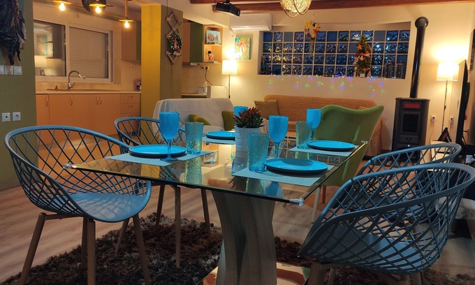 Velon House | Katia's Country House is located 3 km from Kiato beach.