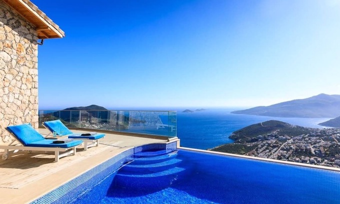 Demre House | Kaya Tas Evi, 3 r. for 6 p. with awesome sea view