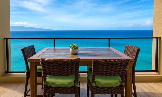 Honokowai Condo | KBM Resorts | Spacious 4-Bedroom Mahana Collection | Multi Unit Listing | Top Floor | Oceanfront Views + 2 Free Rental Cars! MAH-1211/19