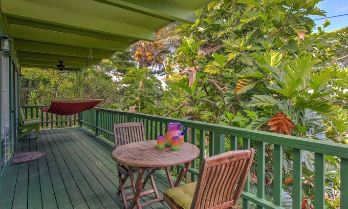 Kehena Beach Estates House | Kehena Treetop Bungalow-Near Black Sand Beach