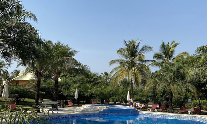 Cap Skirring House | KëR Nibissawe: Villa with a resort style pool at guarded residence by the beach