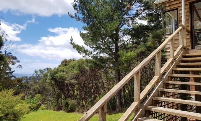Stanmore Bay Cottage | Kereru Cottage - private bach with sea view
