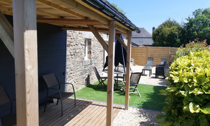 Moelan-sur-Mer House | Kerguil-édouard renovated stone farmhouse, 10 mn drive from the beach