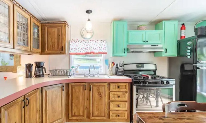 Kerhonkson House | Kerhonkson, Hudson Valley home with covered porch, fireplace, huge lawn/yard