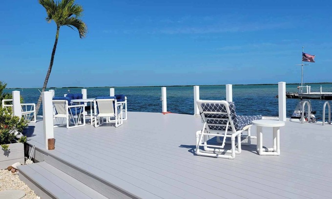 Big Coppitt Key House | Key West/Surrounded by The Atlantic Ocean Includes 42 Ft Dock Space