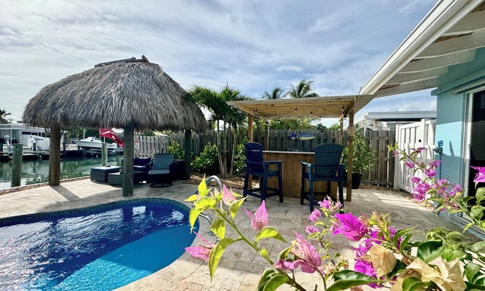 Key Colony Beach House | Keys Family Getaway – 2BR/2BA Home with Private Pool & Dock in Key Colony Beach.