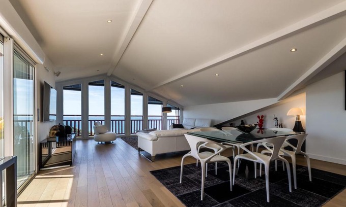 Bidart Apartment | KEYWEEK IRRIKA Duplex Apartment facing the ocean with terrace in Bidart