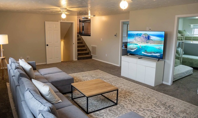 Orem House | Kids Parks Nearby, Game Room, King Bed