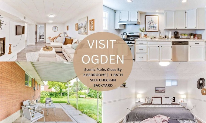 South Ogden House | King Bed,Cozy Living Room,Board Games