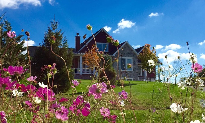 Gettysburg Apartment | Kiwi Berry Farmette, Gardens, Seasonal Pool & Guest Suite at Wild Juniper Farm!