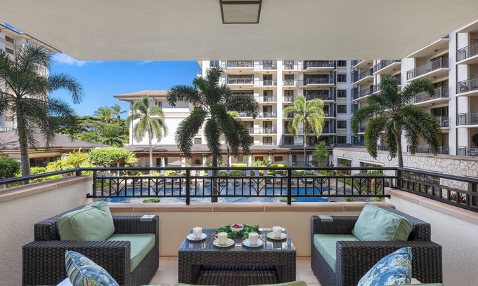 Ko Olina Condo | Ko Olina Beach Villas O224 by Gather: Luxe Villa w/Pool & Oceanviews from Lanai