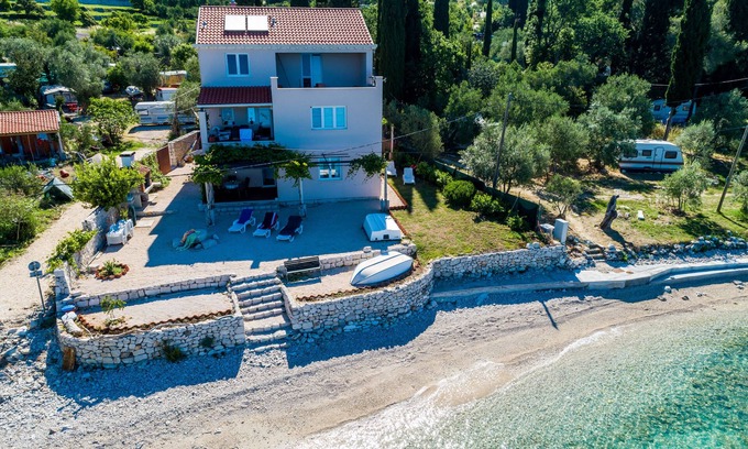 Krucica Apartment | Kola's Mill - Comfort One Bedroom Apartment with Terrace and Sea View (A1)