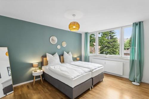 Geesthacht Apartment | Komfort Apartment Küche Balkon 3 Zi