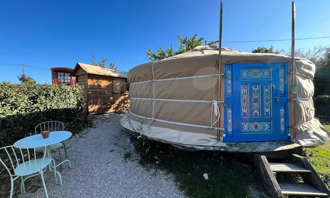 Chisseaux Cabin | Komfortjurte (28 m²) 4 Personen