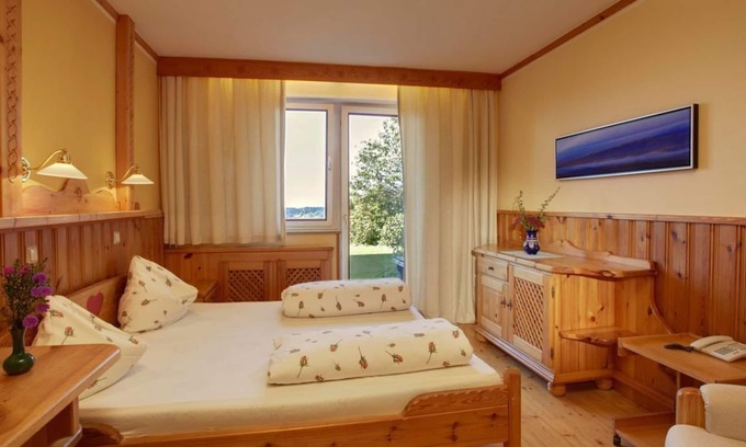 Eberstein House | Komfortzimmer Panoramablick - Biolandhaus Arche