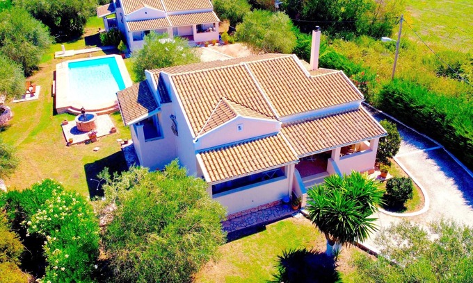 Roda Villa | Kostas Beach Estate with private pool
