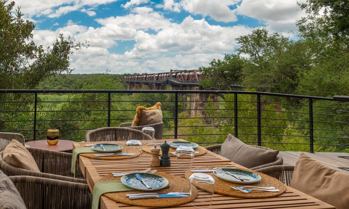 Skukuza Hotel | Kruger Shalati - Train on the Bridge and Garden Suites