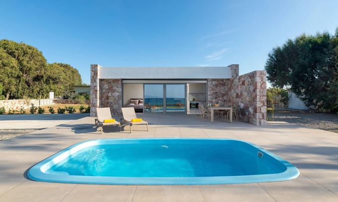 Theologos Villa | KYRA beachfront house in Theologos Rhodes