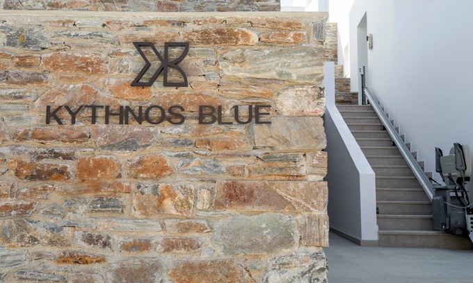 Loutra Apartment | Kythnos Blue - Suite 1 Sea View, Walk to the beach