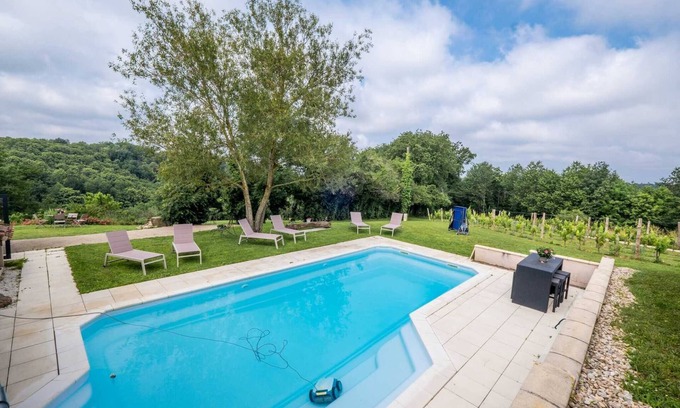 Teillet Ski Chalet | L'Écrin du Puech - Pool & SPA - Gym room