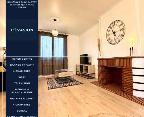 Mont-de-Marsan Apartment | L'Évasion - Centre-Ville & Garage Privé