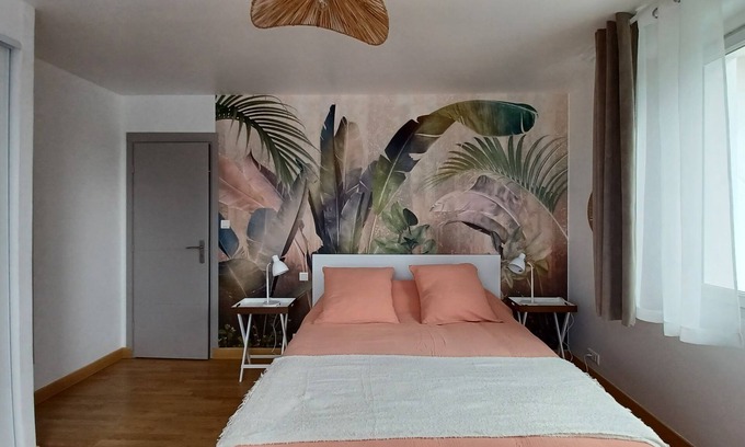Beauvoir-sur-Mer Apartment | L'Abri du Gois 3 Chambres (Accueil Moto, Vélos) Apartment 100 m2 with balcony