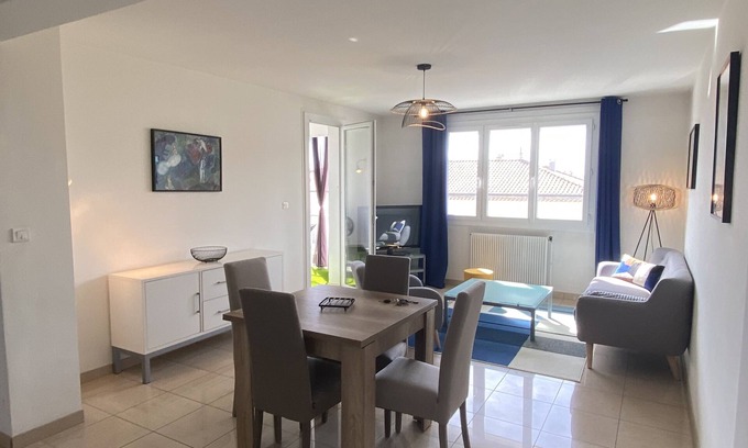Beziers Apartment | L'albertini Appartement Élégant Avec Terrasseparking Gratuit
