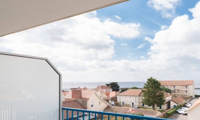 La Bernerie-en-Retz Apartment | L'Amiral -500m Plage des Carrés- Parking