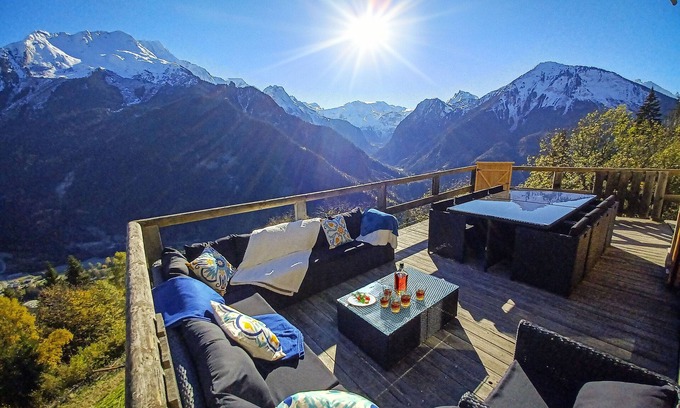 Champagny-en-Vanoise Apartment | L'appartement Panoramik Dans un Chalet D'alpage Avec une vue Exceptionnelle