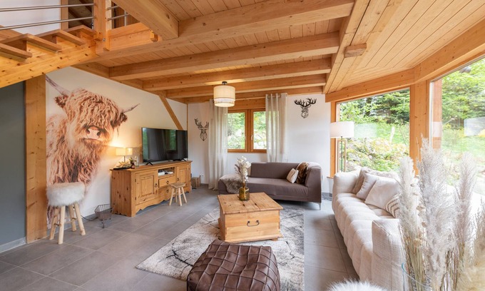 Liezey Ski Chalet | L’Ecrin Blanc – Cocon familial avec jacuzzi et salle de jeux