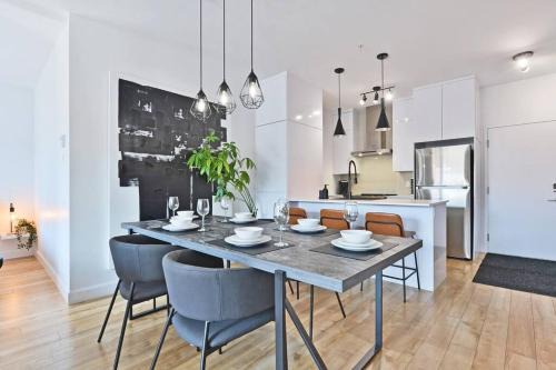 La Cite-Limoilou Apartment | L'espace urbain - Parking & Gym