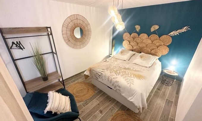 Moyen-Vernet Apartment | L'Evasion - Climatisé - Jardin - Plage - Jacuzzi